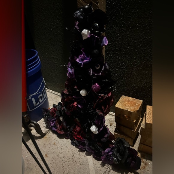 Witch hat Halloween wreath - Picture 1 of 6